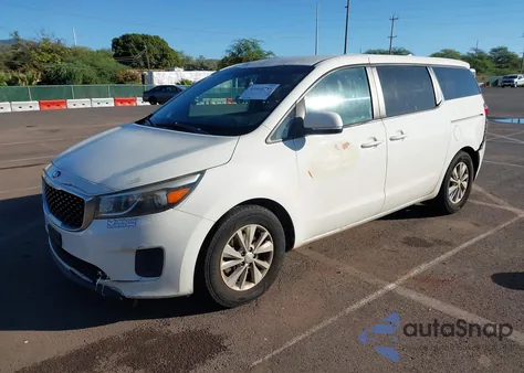 2018 Kia Sedona Lx z USA, uszkodzony, nr VIN KNDMB5C16J6368307
